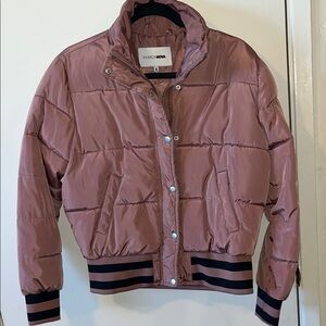 Stylish Mauve Fashion Nova Puffer Jacket